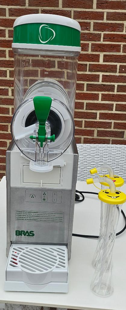 professionele slushmachine, Ophalen, Zo goed als nieuw