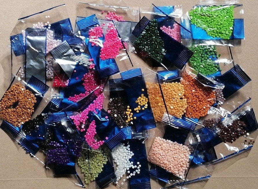 Diamond painting steentjes, Ophalen, Nieuw, Diamond painting