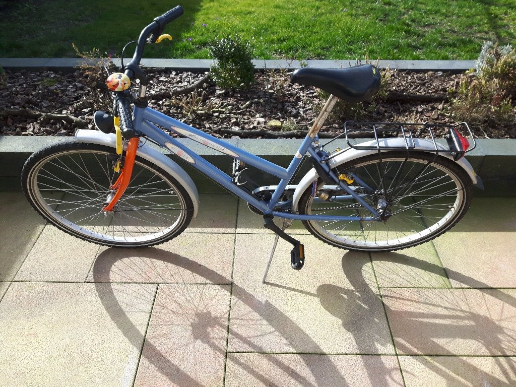 Meisjesfiets 26 inch (Cool terrain bike), Fietsen en Brommers, Fietsen | Meisjes, Gebruikt, Handrem, Ophalen, 26 inch of meer