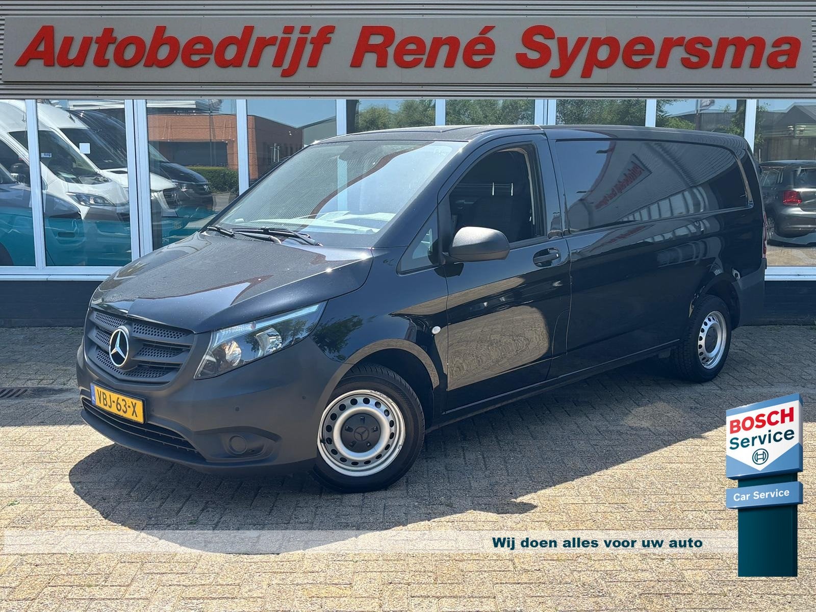 Mercedes-Benz Vito 114 CDI Extra Lang | Achterruitrijcamera, Automaat, Gebruikt, 4 cilinders, Zwart