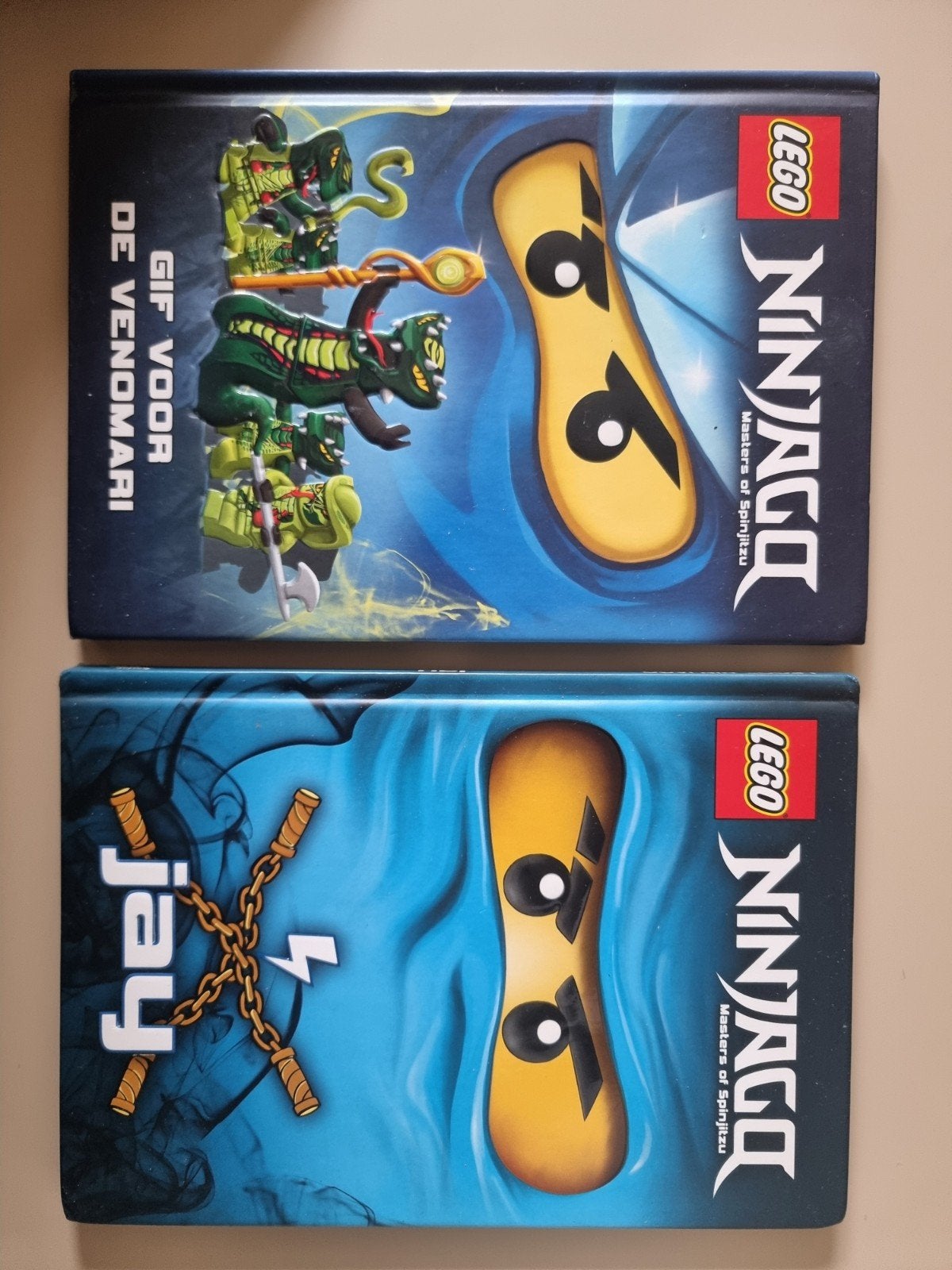 Lego Ninjago Boeken: Gif voor de Venomari & Jay