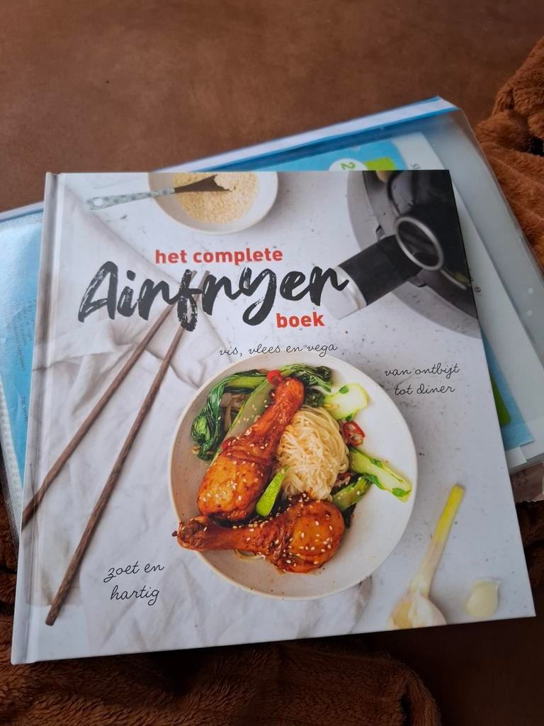 Het complete Airfryer kookboek: vis, vlees en vega recepten, Onbekend, Gezond koken, Ophalen of Verzenden, Zo goed als nieuw
