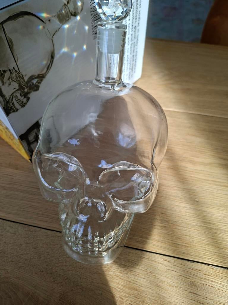 Doodskop karaf skull, Verzenden, Nieuw