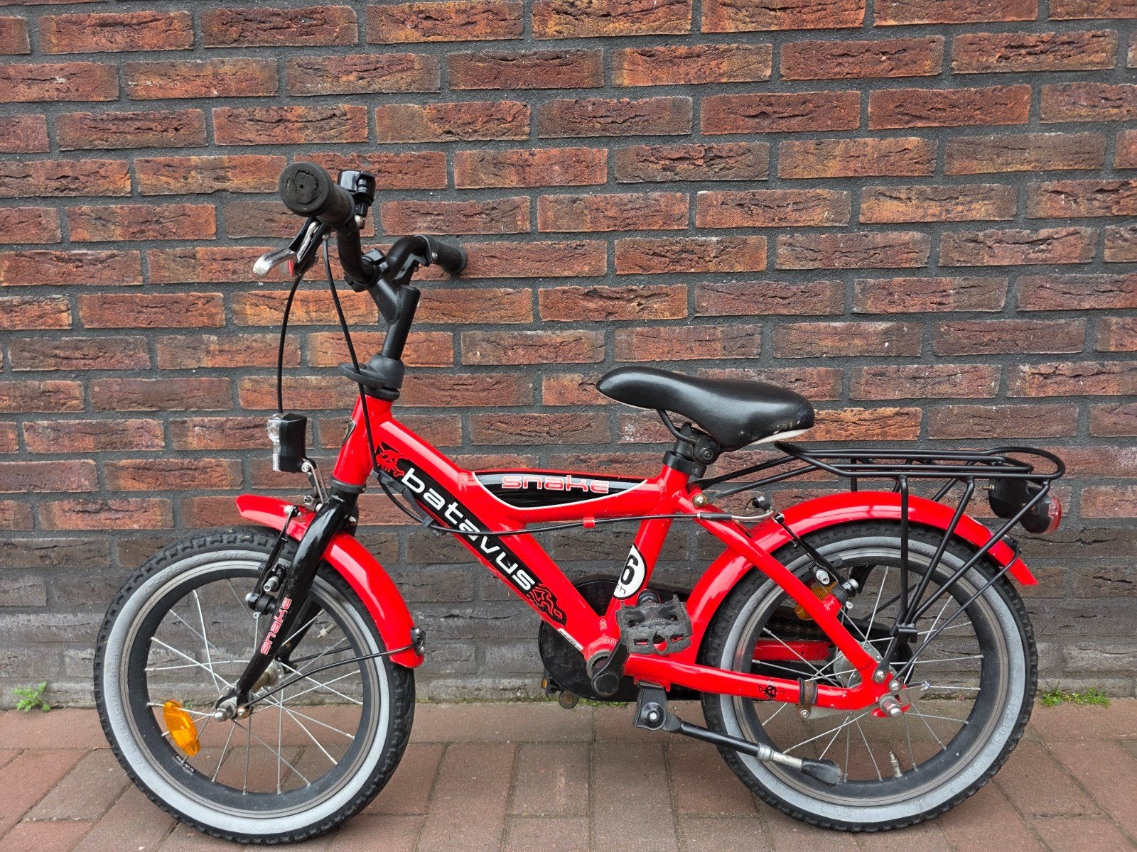 batavus Snake 16inch zeer mooi!, Ophalen, Terugtraprem, 16 tot 20 inch, Batavus