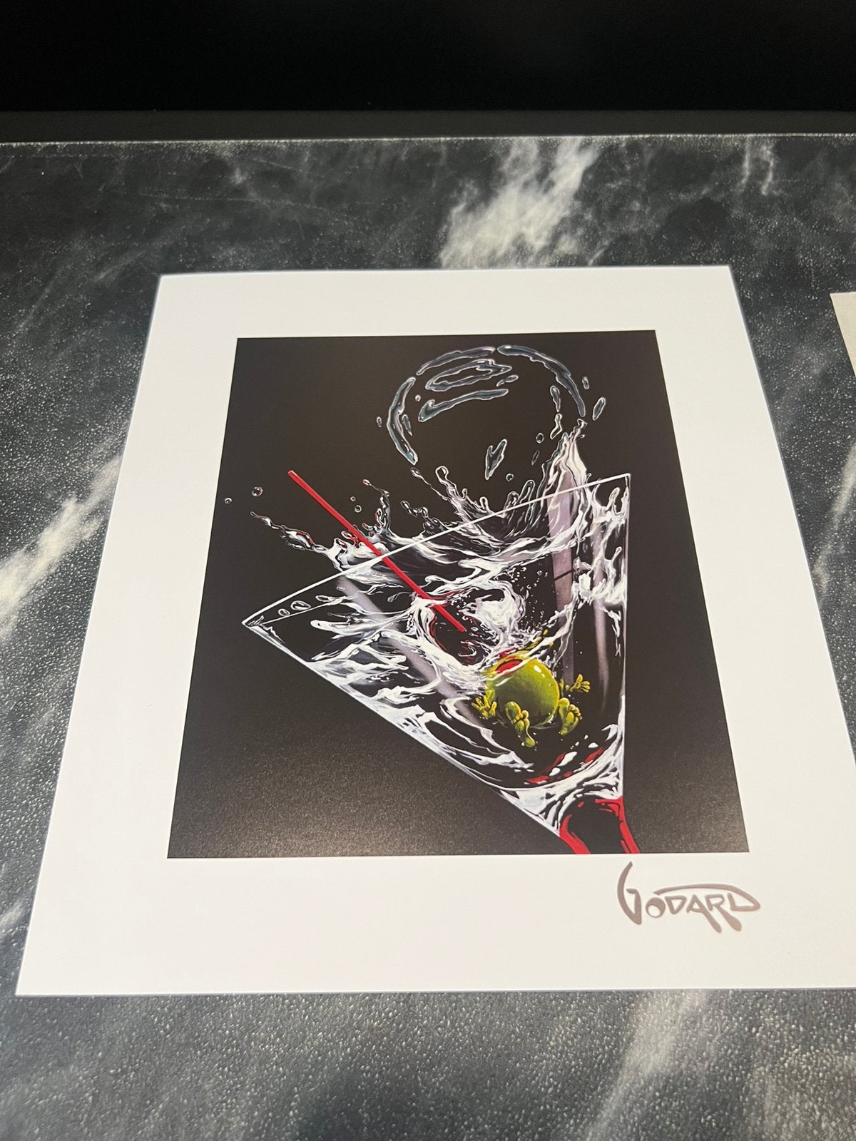 Lithograph Michael Godard Splash, Ophalen of Verzenden
