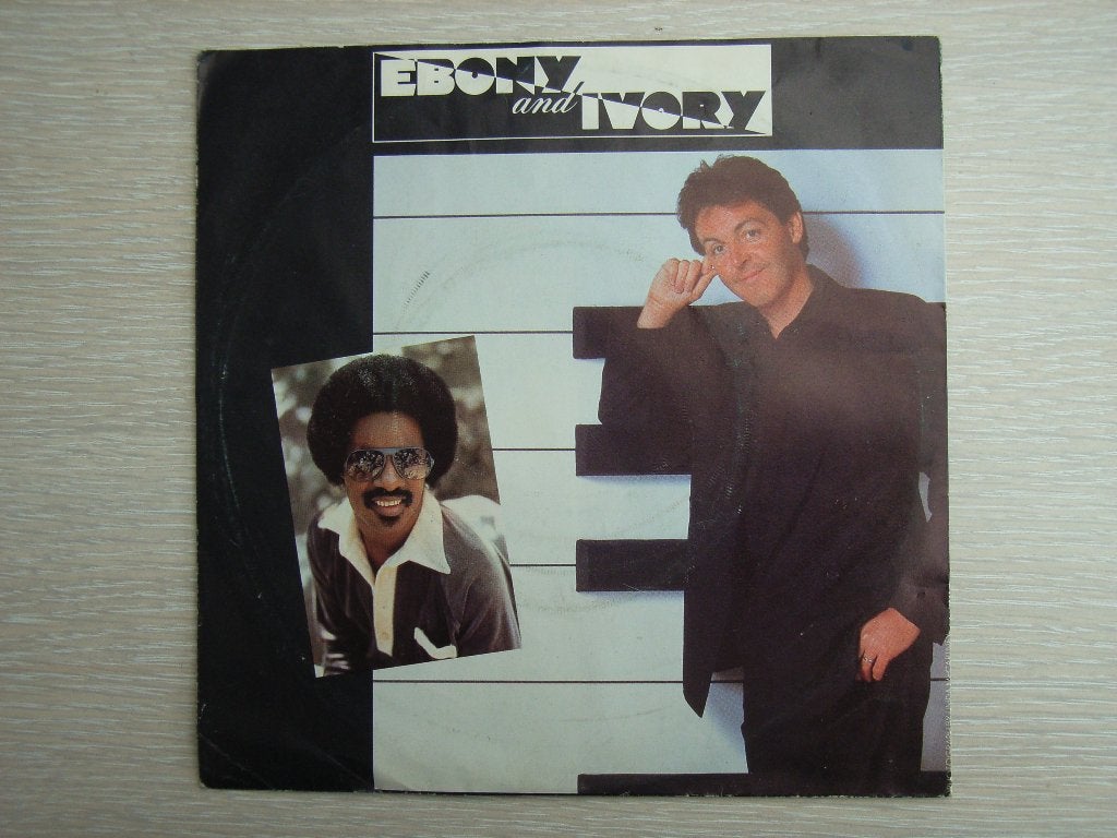Paul Mc Cartney Ebony and Ivory, 1990 - 1999, Originele persing, Single, Ophalen of Verzenden