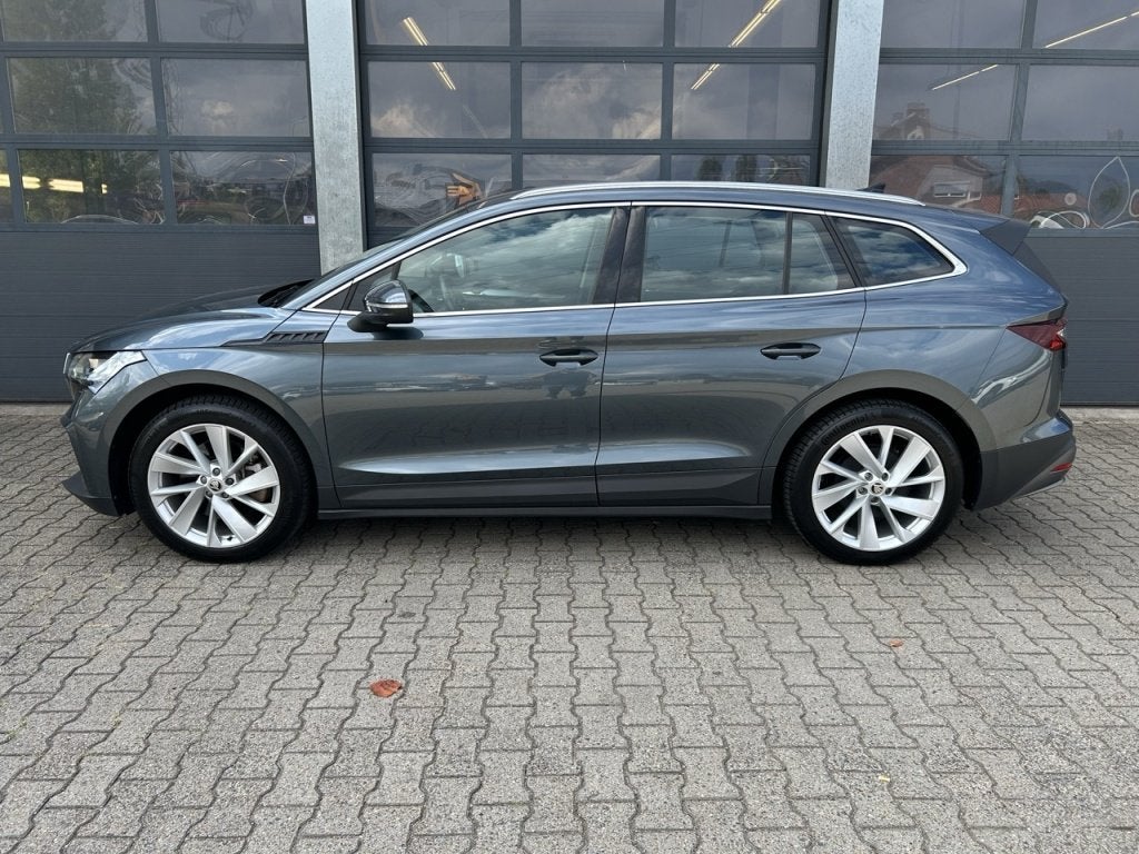Skoda Enyaq iV 80 Elektromotor 204pk | SOH 88%, Gebruikt, Leder en Stof, Origineel Nederlands, 204 pk