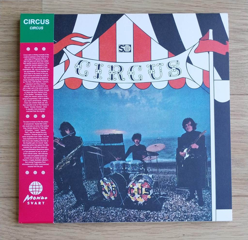 Circus - Circus LP, Ophalen of Verzenden, Zo goed als nieuw, 12 inch, Progressive