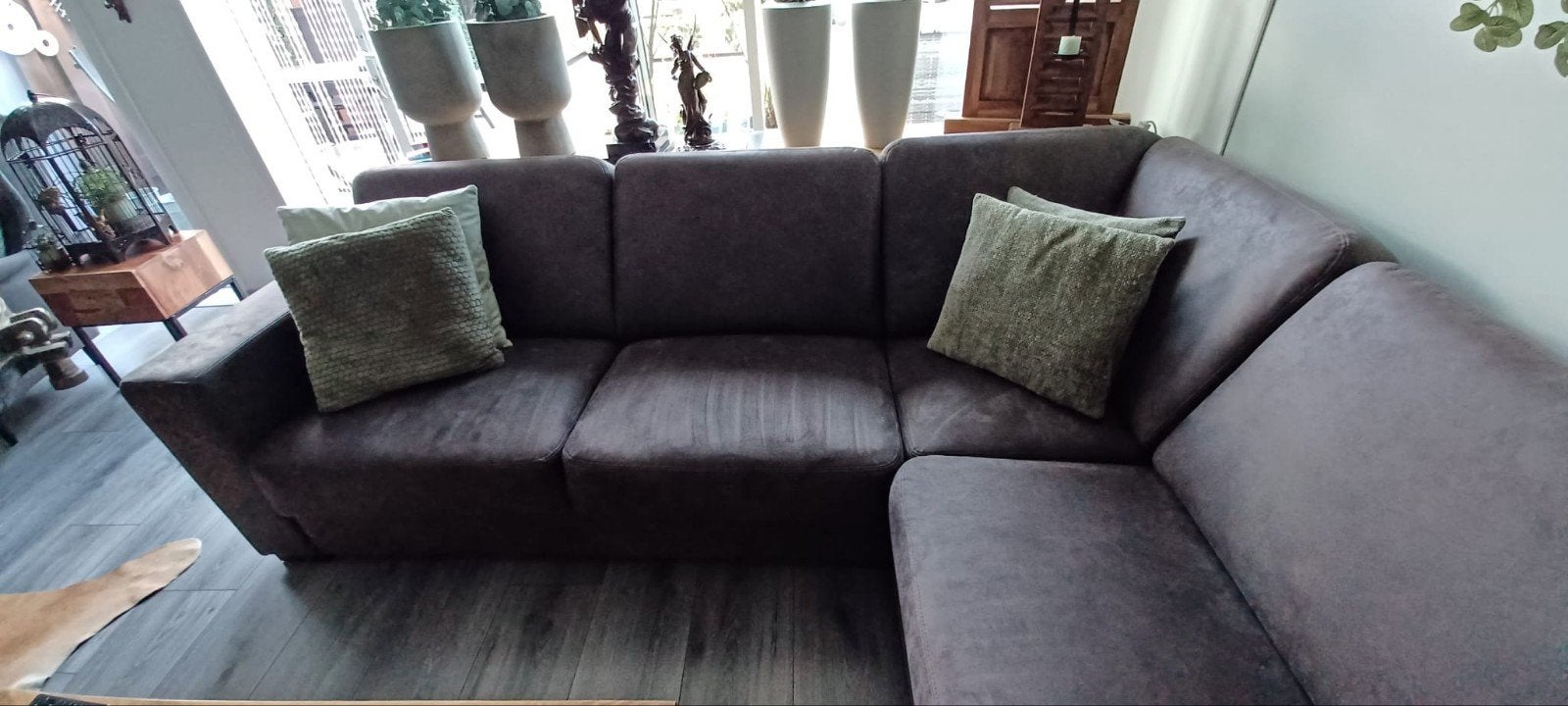 Foto 4 van U bankstel zo goed als nieuw te koop