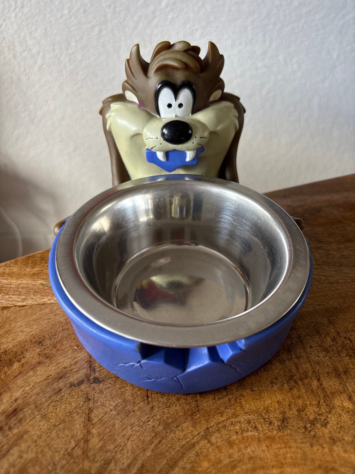Collect. item Vintage Looney Tunes Tazmanian Devil voerbakje, Ophalen of Verzenden, Gebruikt