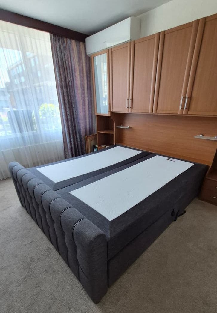 Elektrisch verstelbaar bed zgan, Huis en Inrichting, Ophalen, Verstelbaar, Tweepersoons, Zo goed als nieuw