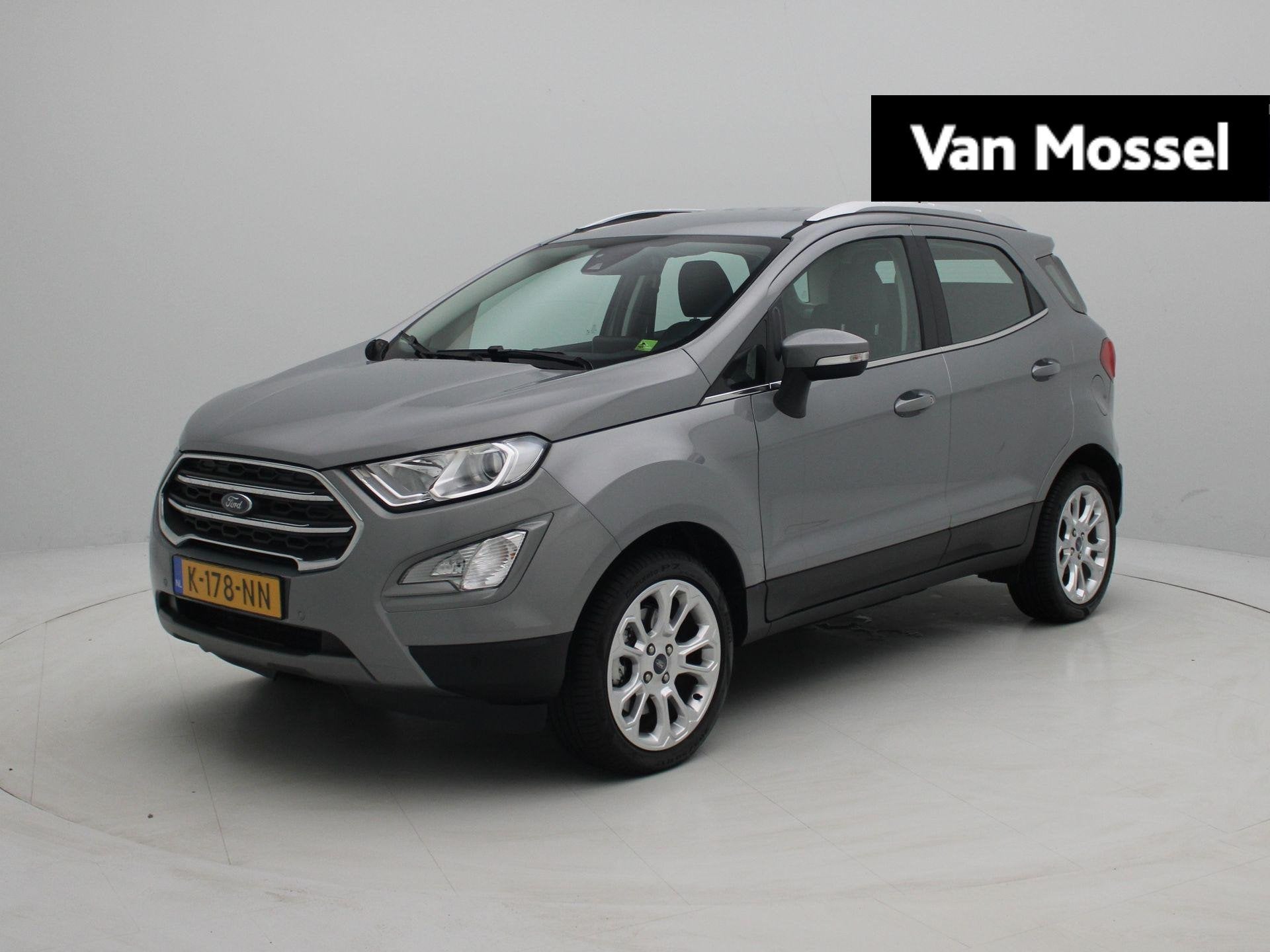 Ford EcoSport 1.0 EcoBoost Titanium | Camera | Apple Carplay, Auto's, Voorwielaandrijving, 12 maanden, 125 pk, Gebruikt
