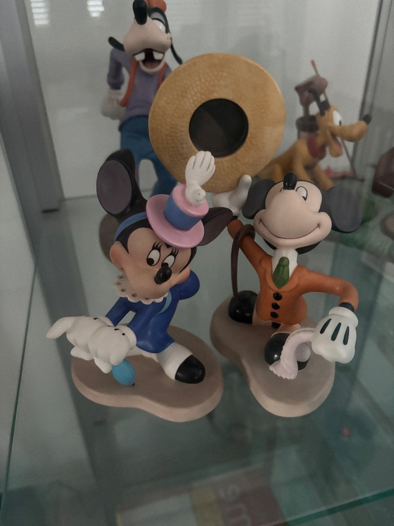 WDCC Mickey en Minnie: The Nifty Nineties, Verzamelen, Ophalen of Verzenden, Mickey Mouse, Zo goed als nieuw, Beeldje of Figuurtje