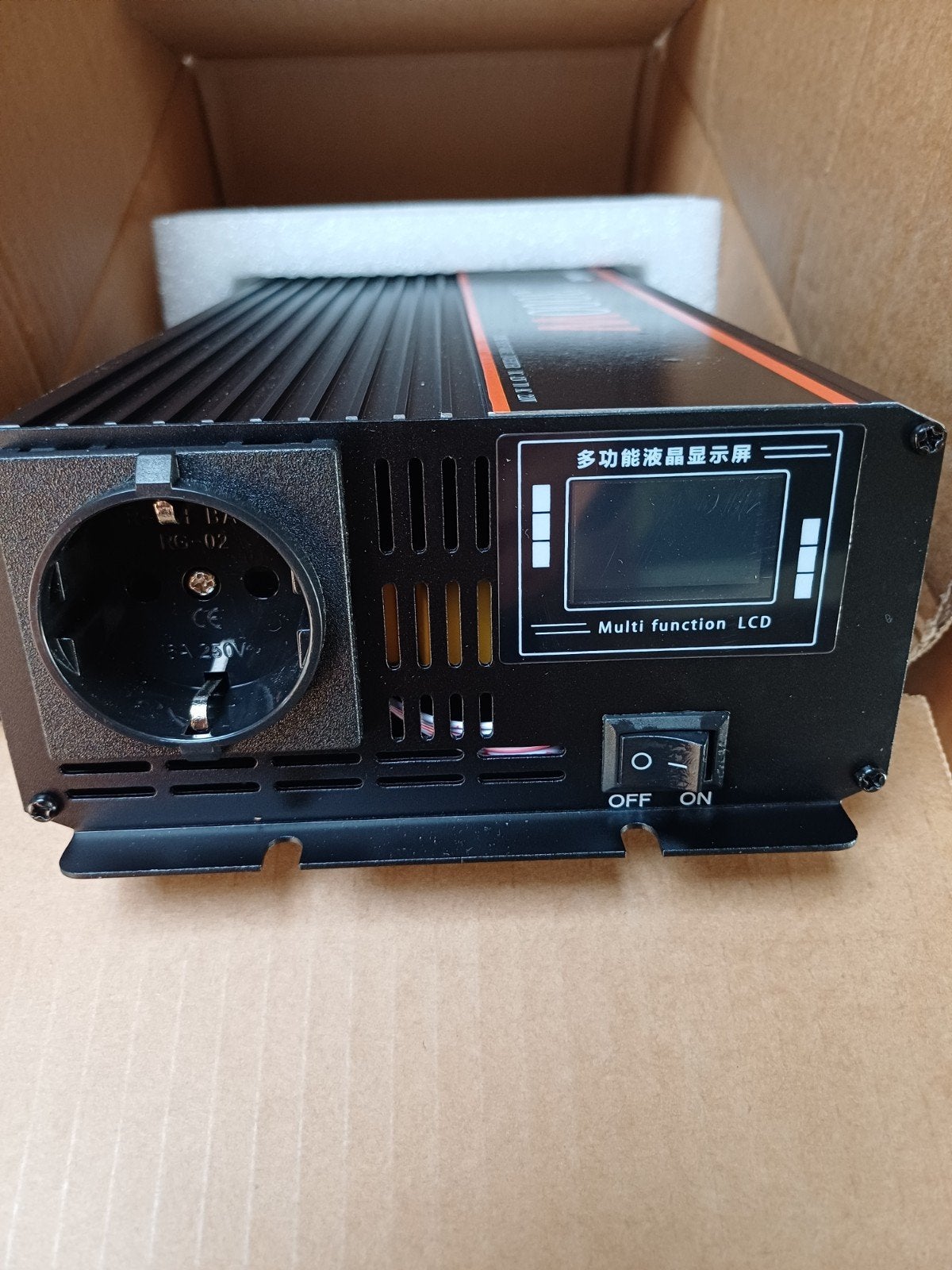 3000W Pure Sinus Omvormer DC 12V naar AC 220V, Ophalen of Verzenden, Nieuw