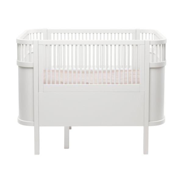 Sebra meegroei Ledikant - Wit, Kinderen en Baby's, Babywiegjes en Ledikanten, Ophalen of Verzenden, Zo goed als nieuw, Ledikant