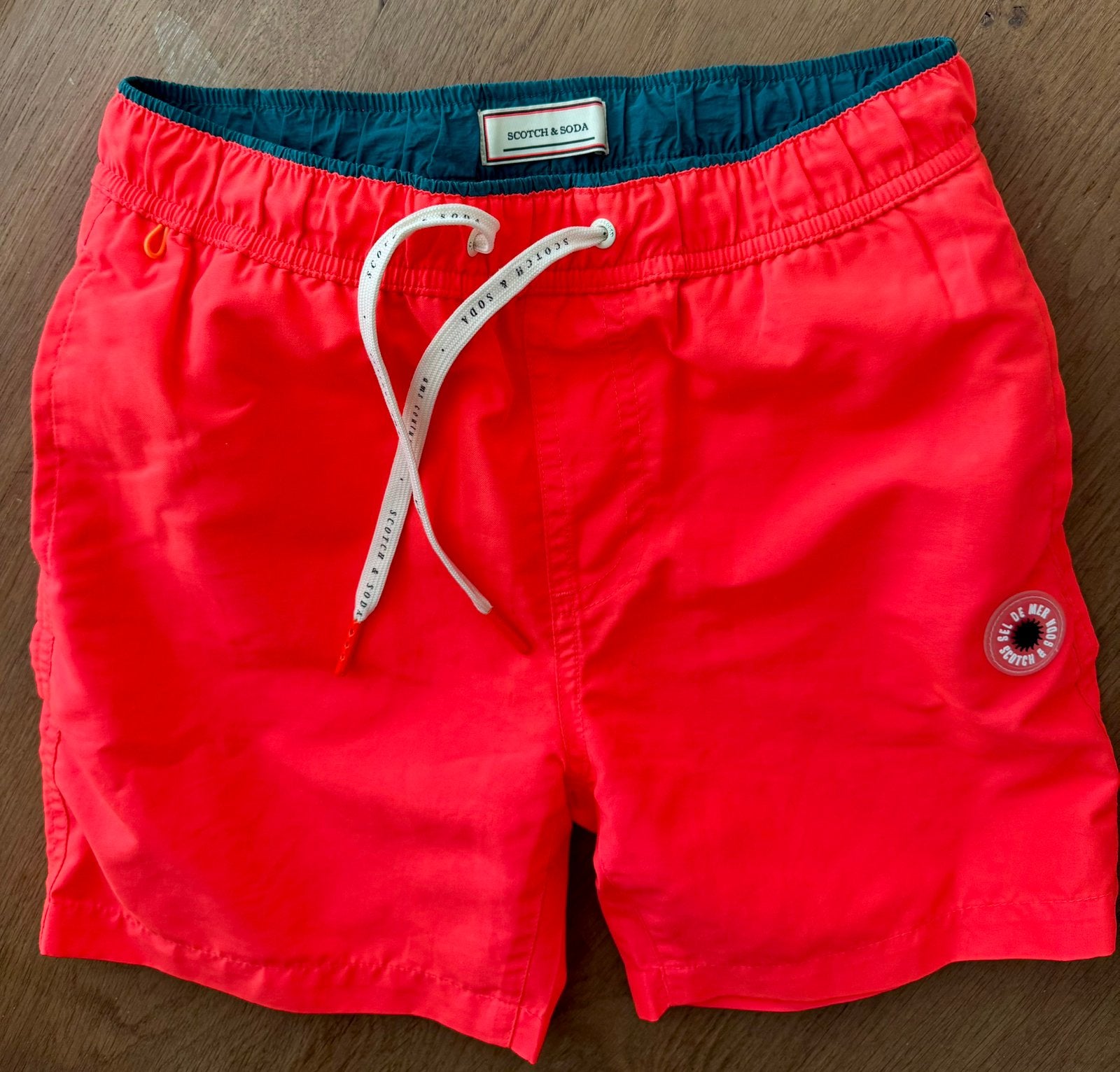 Scotch & Soda zwembroek maat 10/ 140 in toffe kleur, Ophalen of Verzenden, Zo goed als nieuw, Jongen, Sport- of Zwemkleding