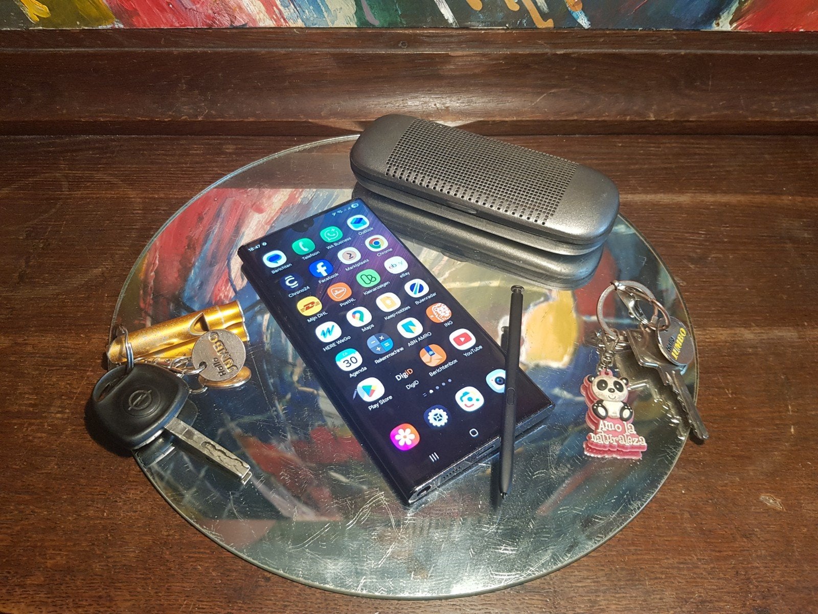 Smartphone: Samsung Galaxy S22 Ultra + S-pen!!(Note), Zwart, Touchscreen, Ophalen of Verzenden, Zo goed als nieuw