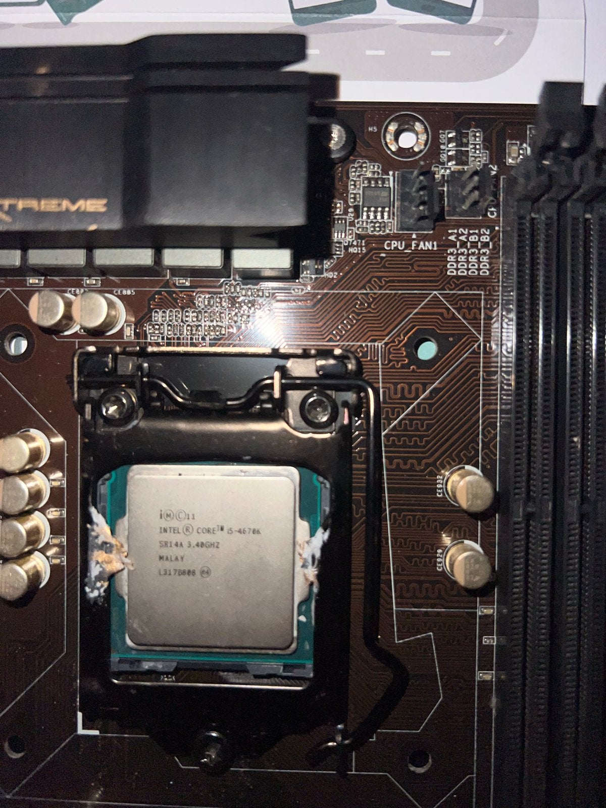 Intel Core i5-4670K Processor 3.40GHz, Computers en Software, Ophalen of Verzenden, Gebruikt, 4-core, 3 tot 4 Ghz