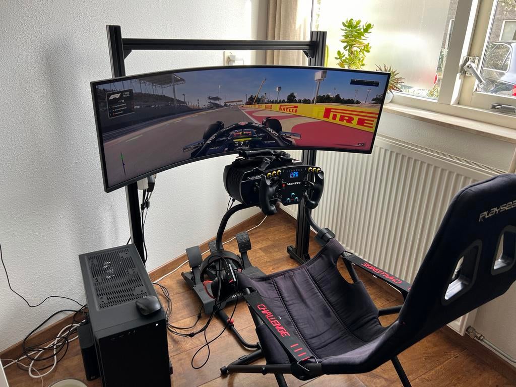 Complete Race Simulator Set-up - incl pc, Spelcomputers en Games, Ophalen, Online, 1 speler, Racen en Vliegen