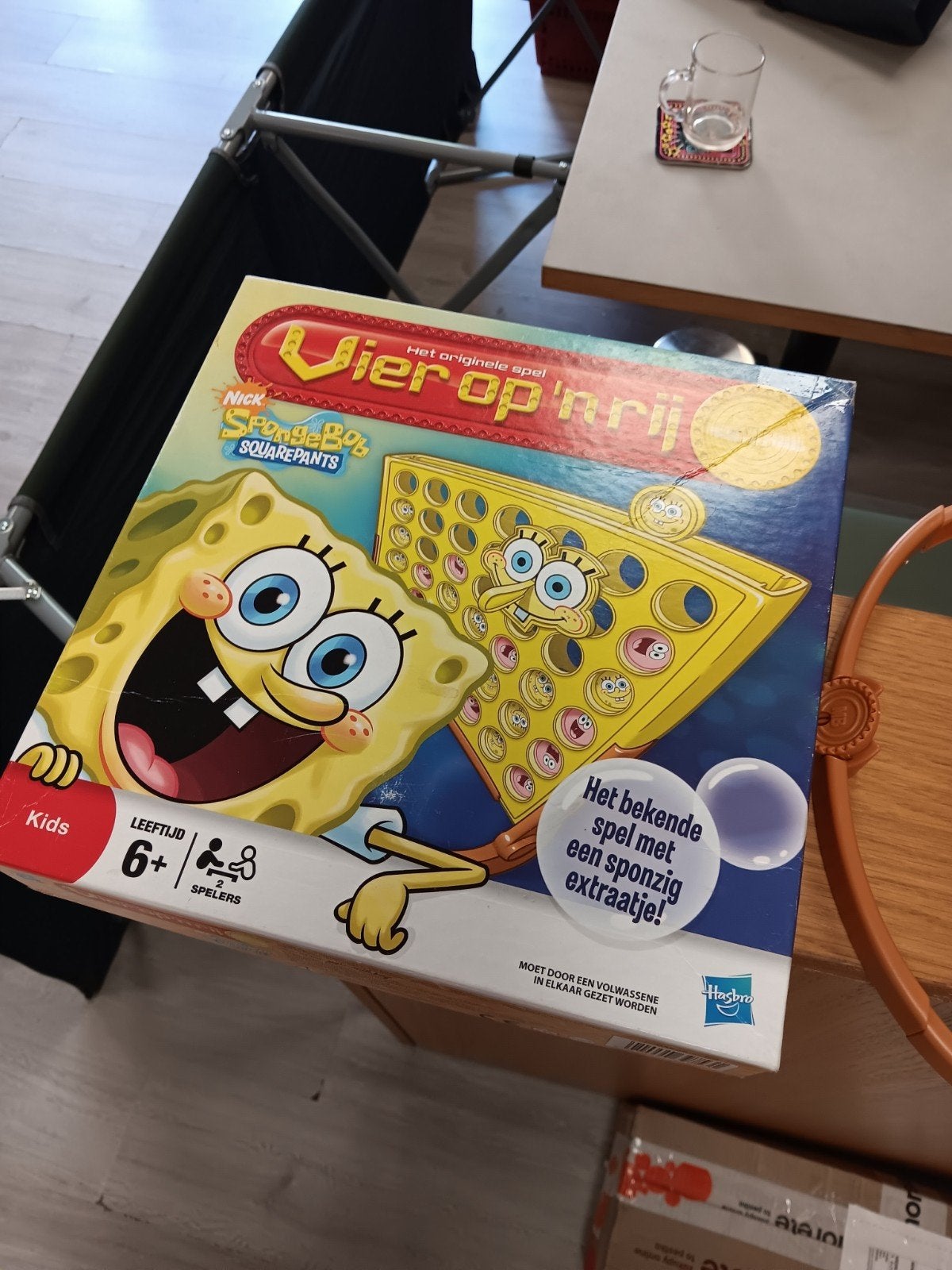 Vier op 'n Rij Spongebob Squarepants editie, Ophalen of Verzenden, A, A, A