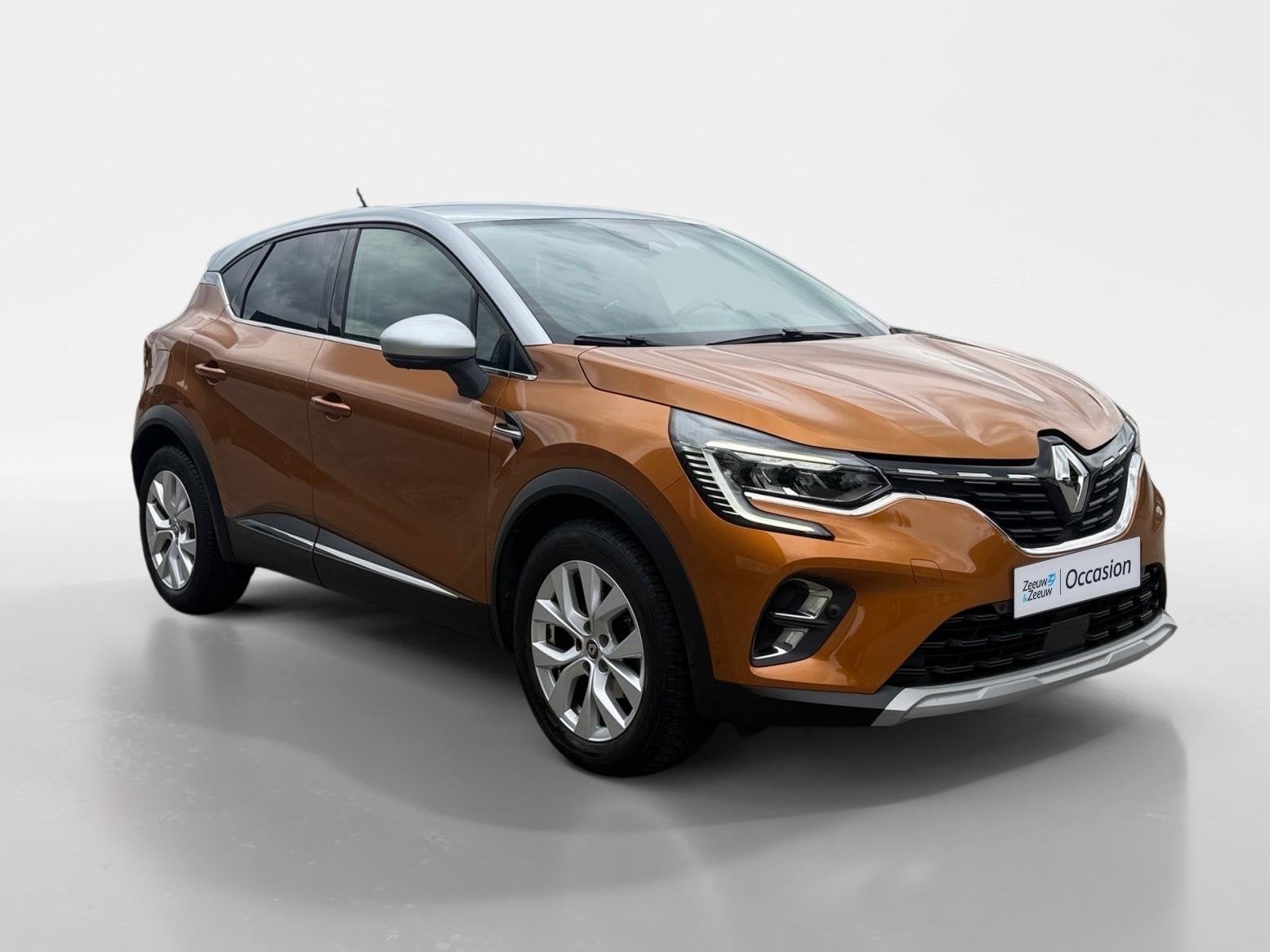 Renault Captur 130PK TCe Intens Automaat | Navi | Camera | P, Auto's, 12 maanden, Stof, Gebruikt, Euro 6