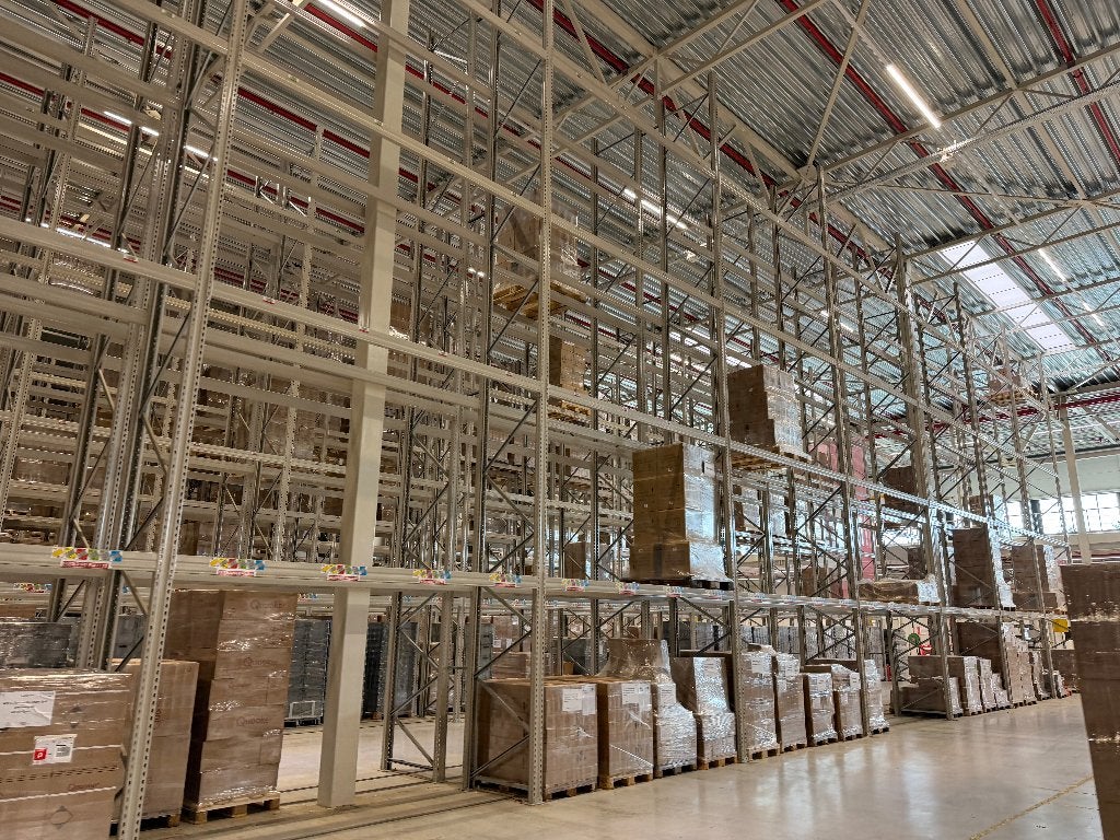 Jungheinrich Palletstellingen 2021 (2350/3330KG liggerpaar), Zakelijke goederen, Kantoor en Winkelinrichting | Magazijn, Stelling en Opslag