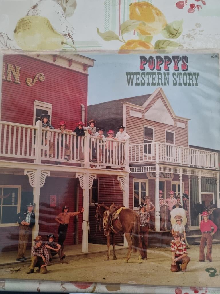 Poppys western story vinyl, Ophalen of Verzenden, Gebruikt, 12 inch