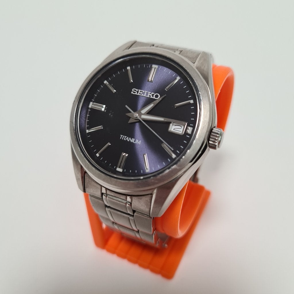 Seiko Titanium Horloge 6N52-00B0, Seiko, Gebruikt, IOS, Ophalen of Verzenden