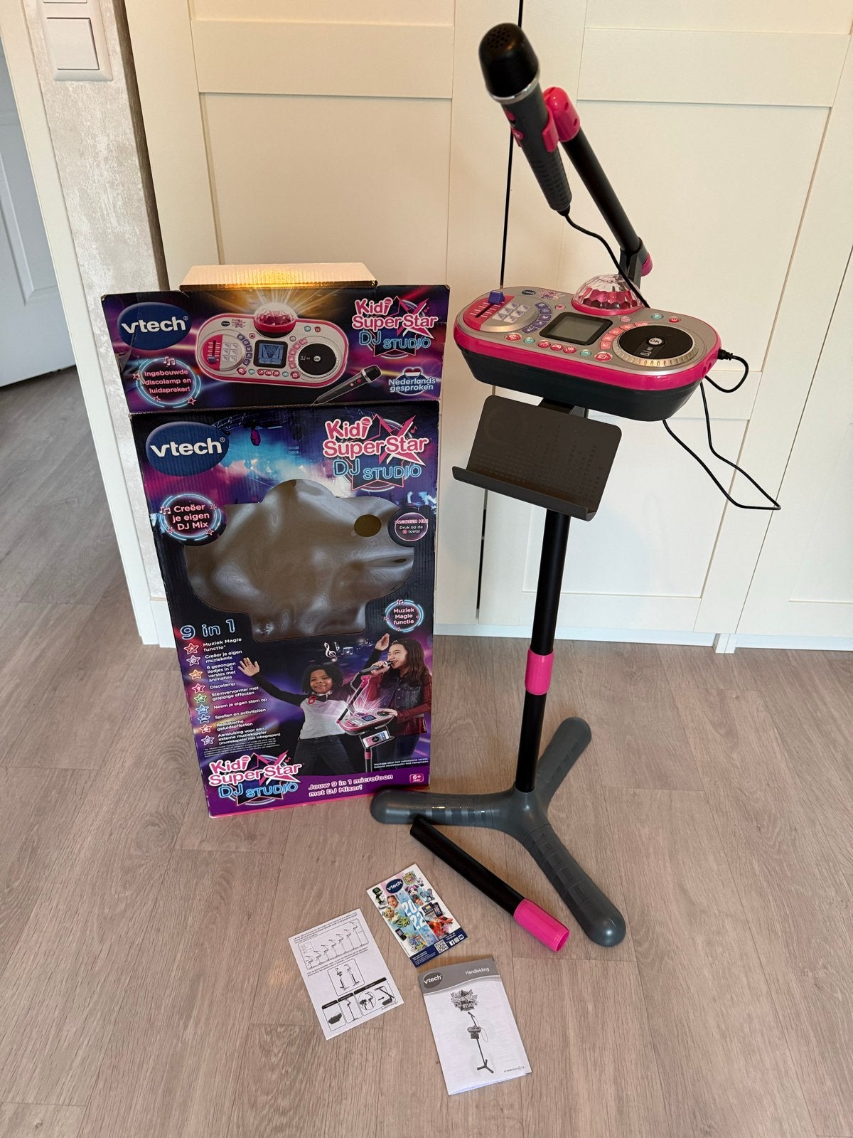 VTech Kidi Super Star DJ Studio - Roze, Ophalen, Zo goed als nieuw, Meisje
