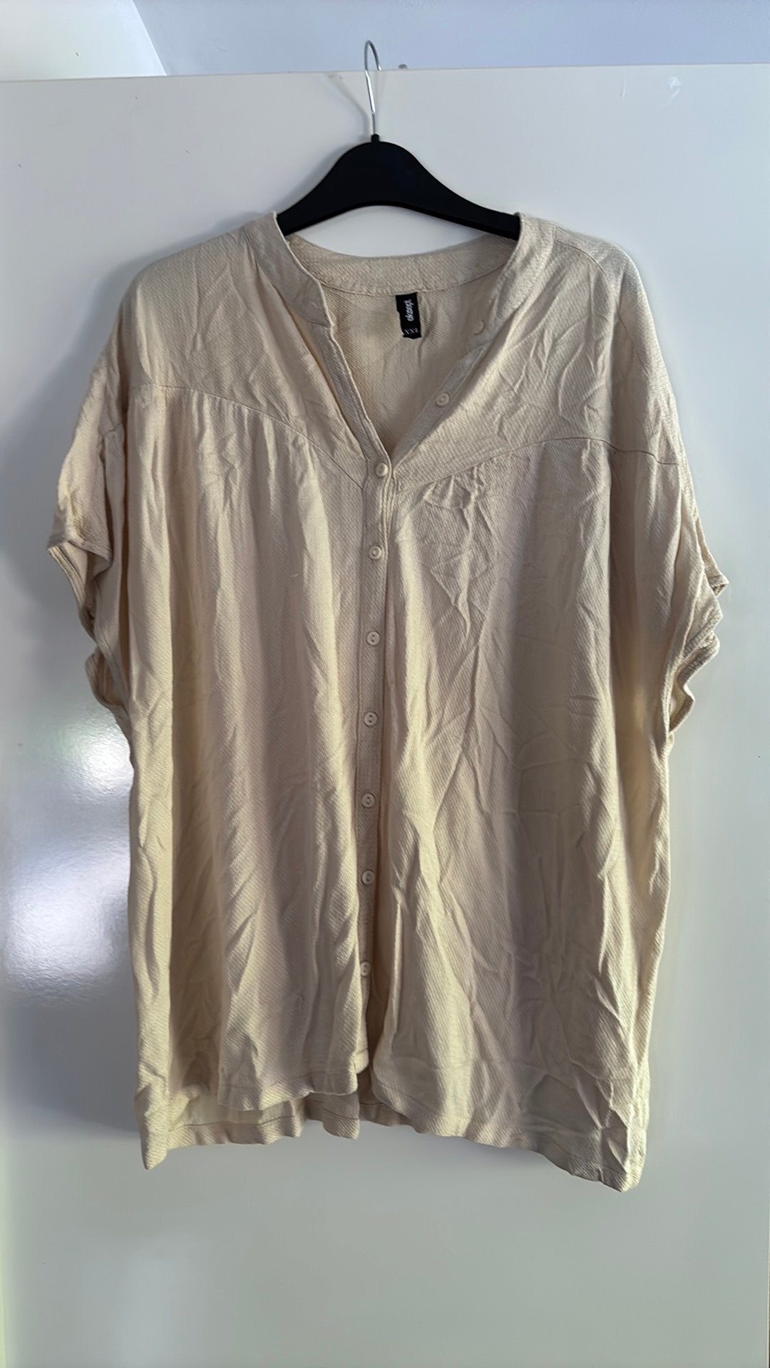 Top Shoeby XXL beige, Beige, Maat 46/48 (XL) of groter, Ophalen of Verzenden, Korte mouw