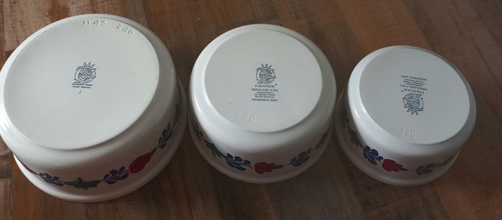 boerenbont parafour ovenschalen, Overige typen, Ophalen of Verzenden, Zo goed als nieuw, Royal Boch