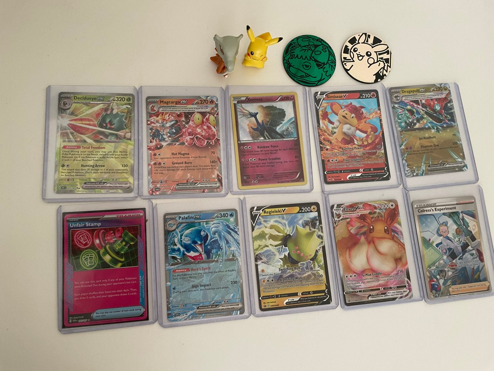 Pokémon kaarten, munten en poppetjes, Ophalen of Verzenden, Gebruikt, Overige typen