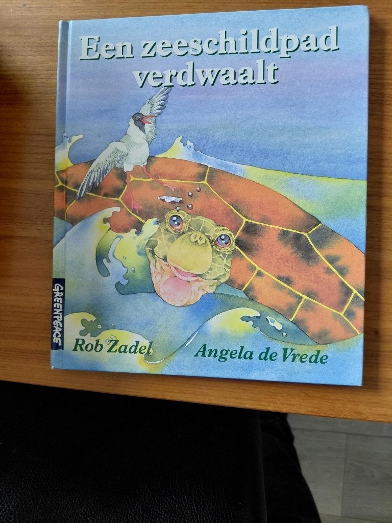Een zeeschildpad verdwaalt. Rob Zadel., Ophalen of Verzenden, Zo goed als nieuw, Rob Zadel, Fictie algemeen