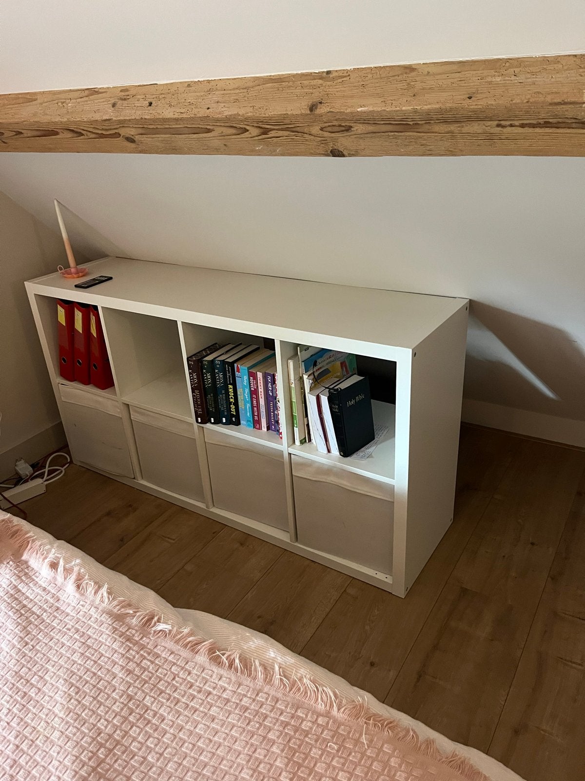 IKEA Kallax kast 77x147 cm wit, Ophalen, Met plank(en), 100 tot 150 cm, 50 tot 100 cm