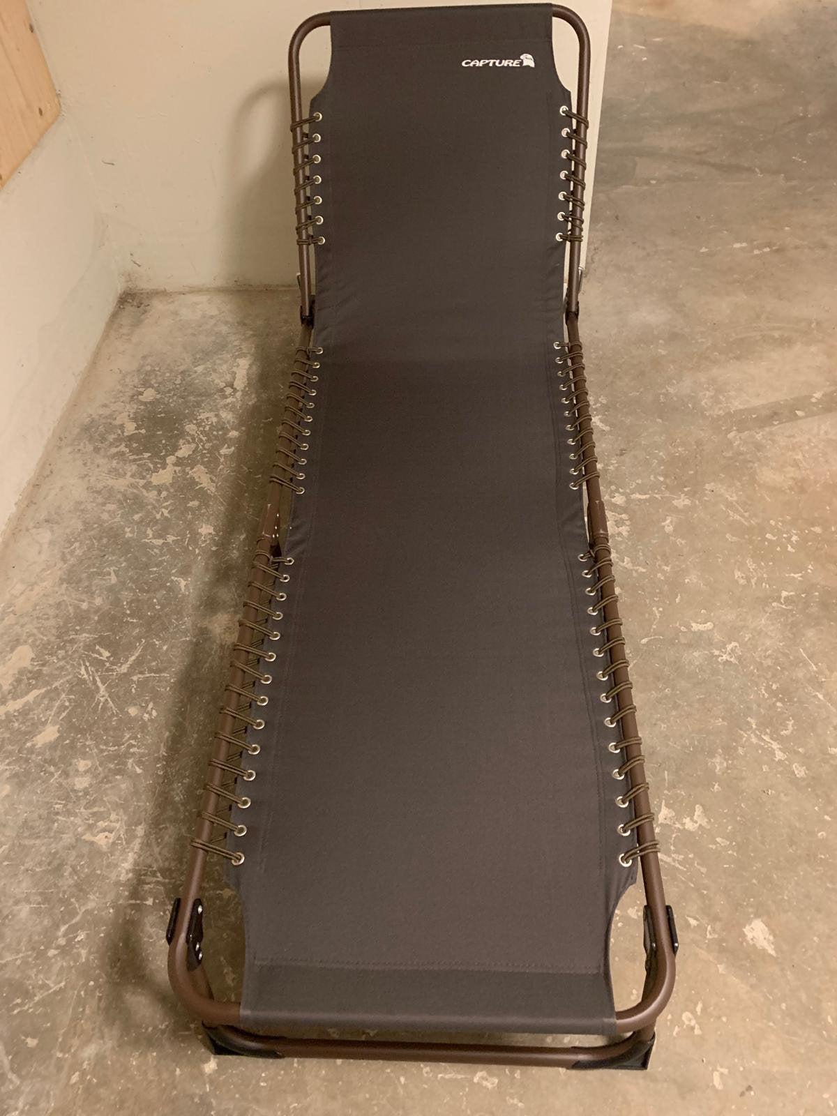 Stretcher camping, Tuin en Terras, Ophalen of Verzenden, Zo goed als nieuw, Aluminium