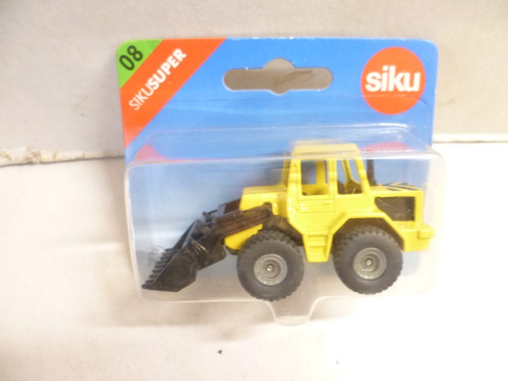 Siku 0802 0803 Graafmachine in blister modelauto., Ophalen of Verzenden, Nieuw, Tractor of Landbouw