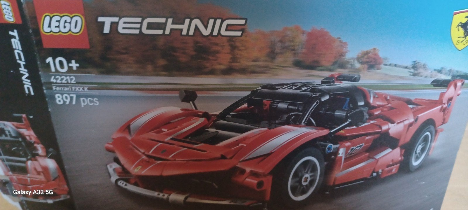 LEGO Technic Ferrari 488 GTE "AF Corse #51" (42125), Ophalen of Verzenden, Zo goed als nieuw, Overige merken