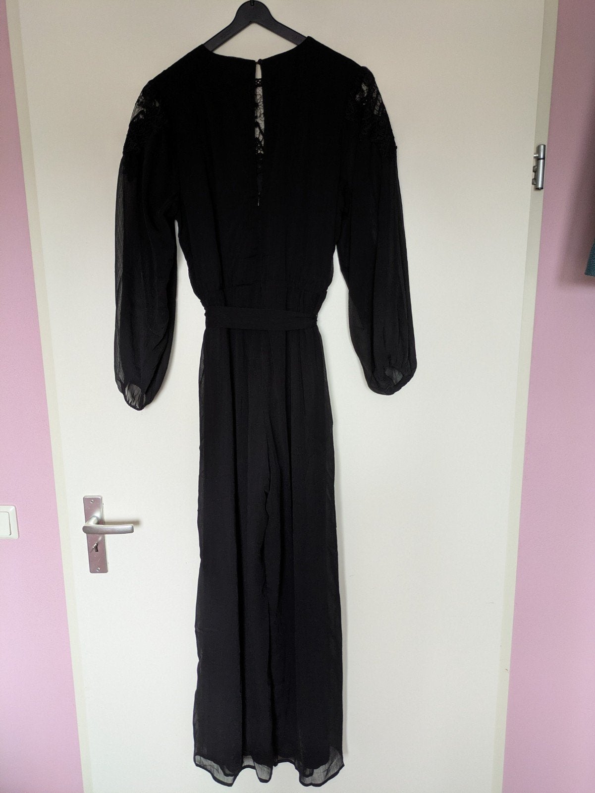 Jumpsuit Lipsy London, zwart, maat 38/M, Ophalen of Verzenden, Nieuw, Zwart