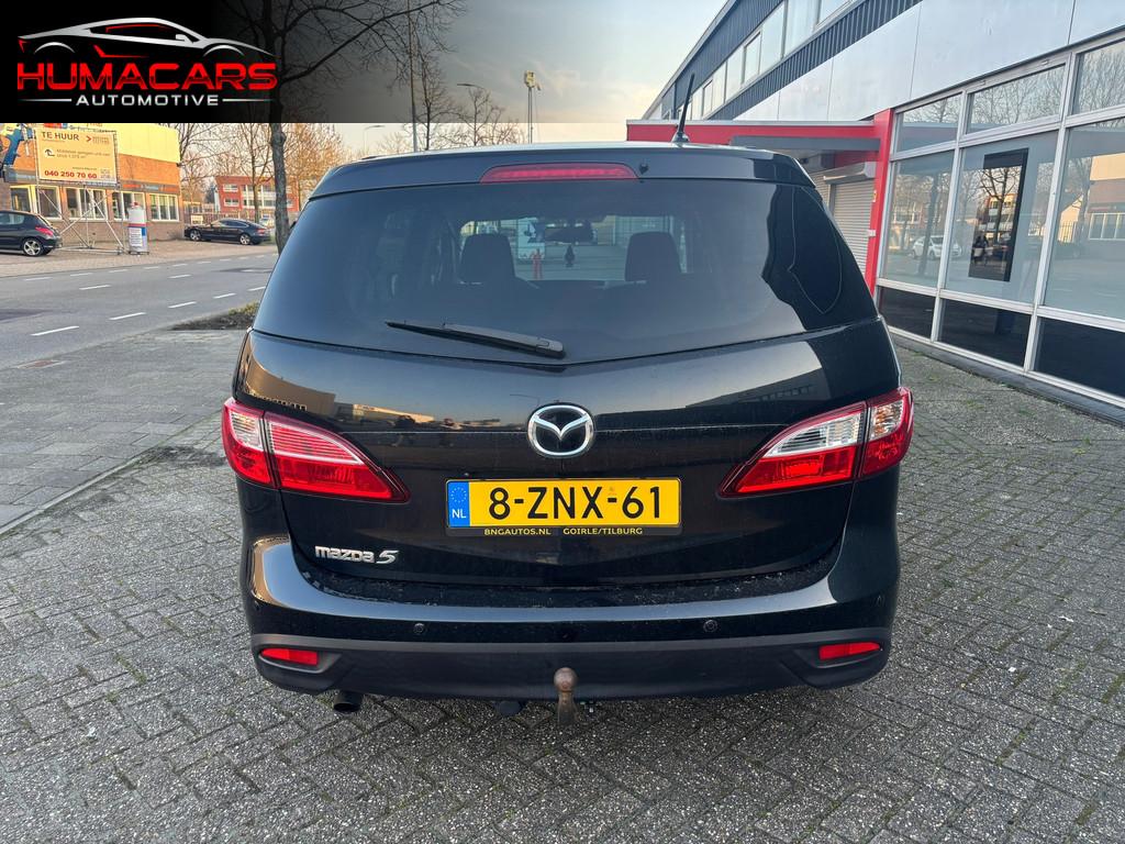 Mazda 5 2.0 Silver Edition|Airco|7 persoons|Nap|navi|nw apk, Voorwielaandrijving, Euro 5, Stof, Gebruikt