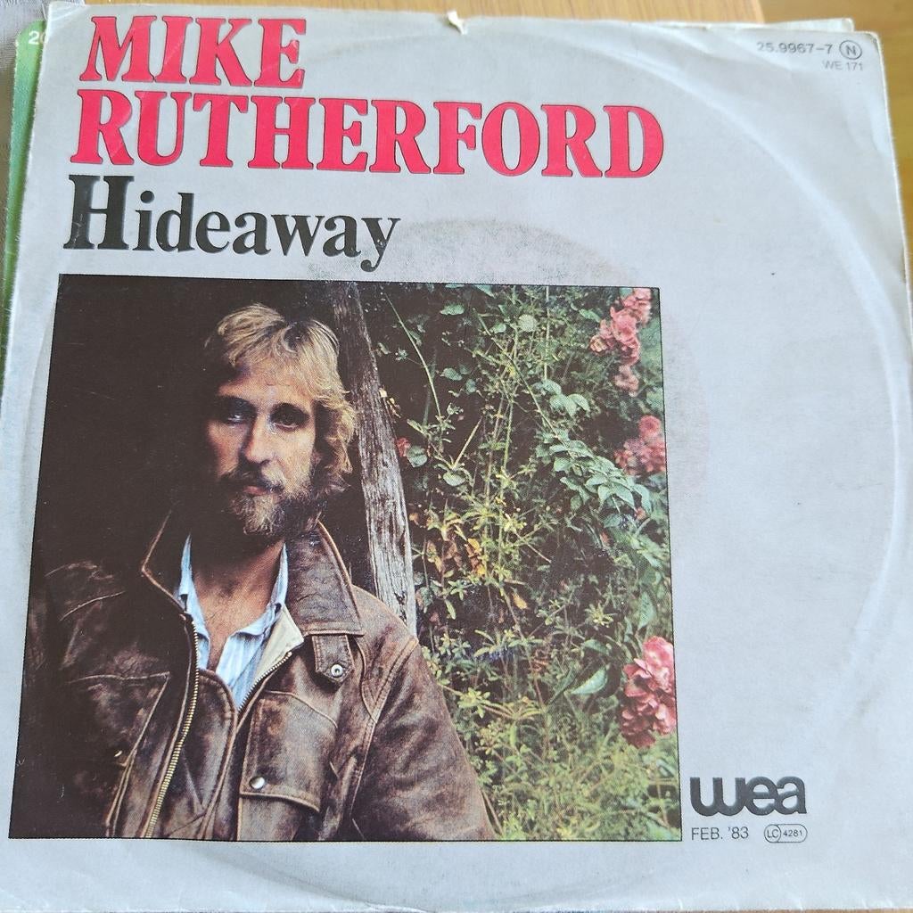 Mike Rutherford - Hideaway (Single, 1983), Cd's en Dvd's, Vinyl Singles, Gebruikt, Originele persing, Single, 1980 - 1989, Pop