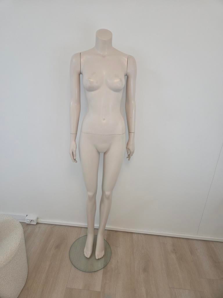 Paspop met voet - Ideaal voor etalage of kledingpresentatie, Ophalen of Verzenden
