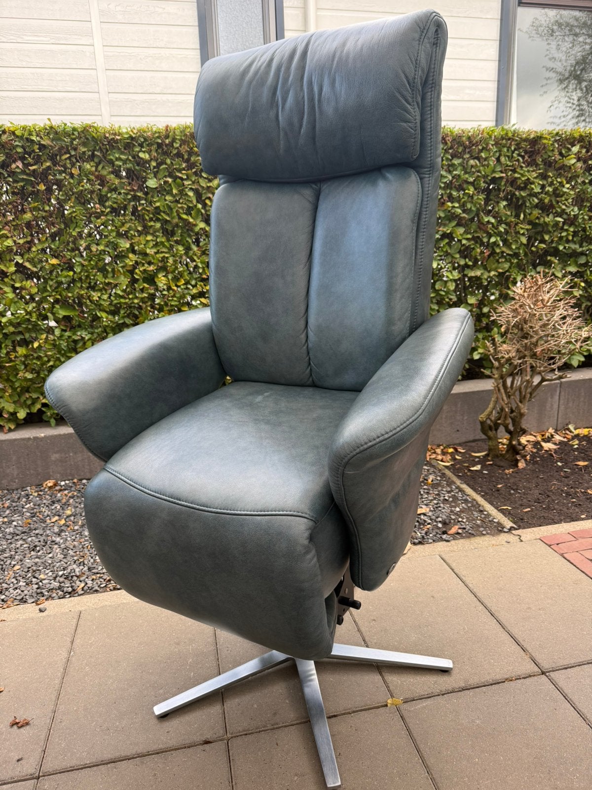 Outlet Meubelzorg sta op stoelen relax fauteuils S tot Xl, Verzenden, Zo goed als nieuw, Leer, Ruime keuze uit 100 verschillende merken