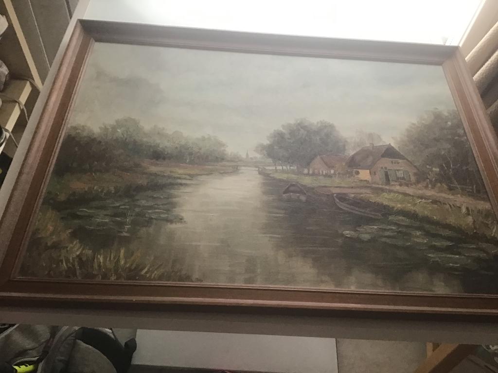Schilderij, Ophalen
