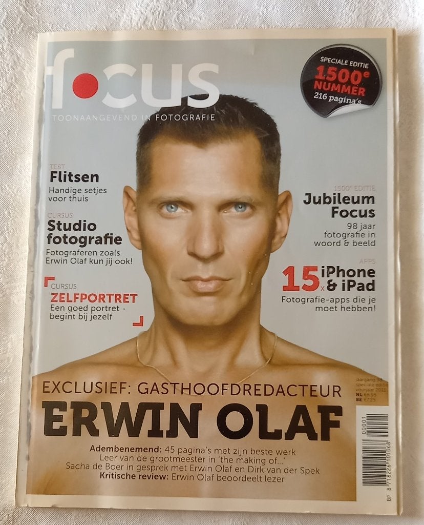 Focusmagazine Speciale Editie 1500e nummer(Erwin Olaf), Ophalen of Verzenden, Gelezen, Overige typen
