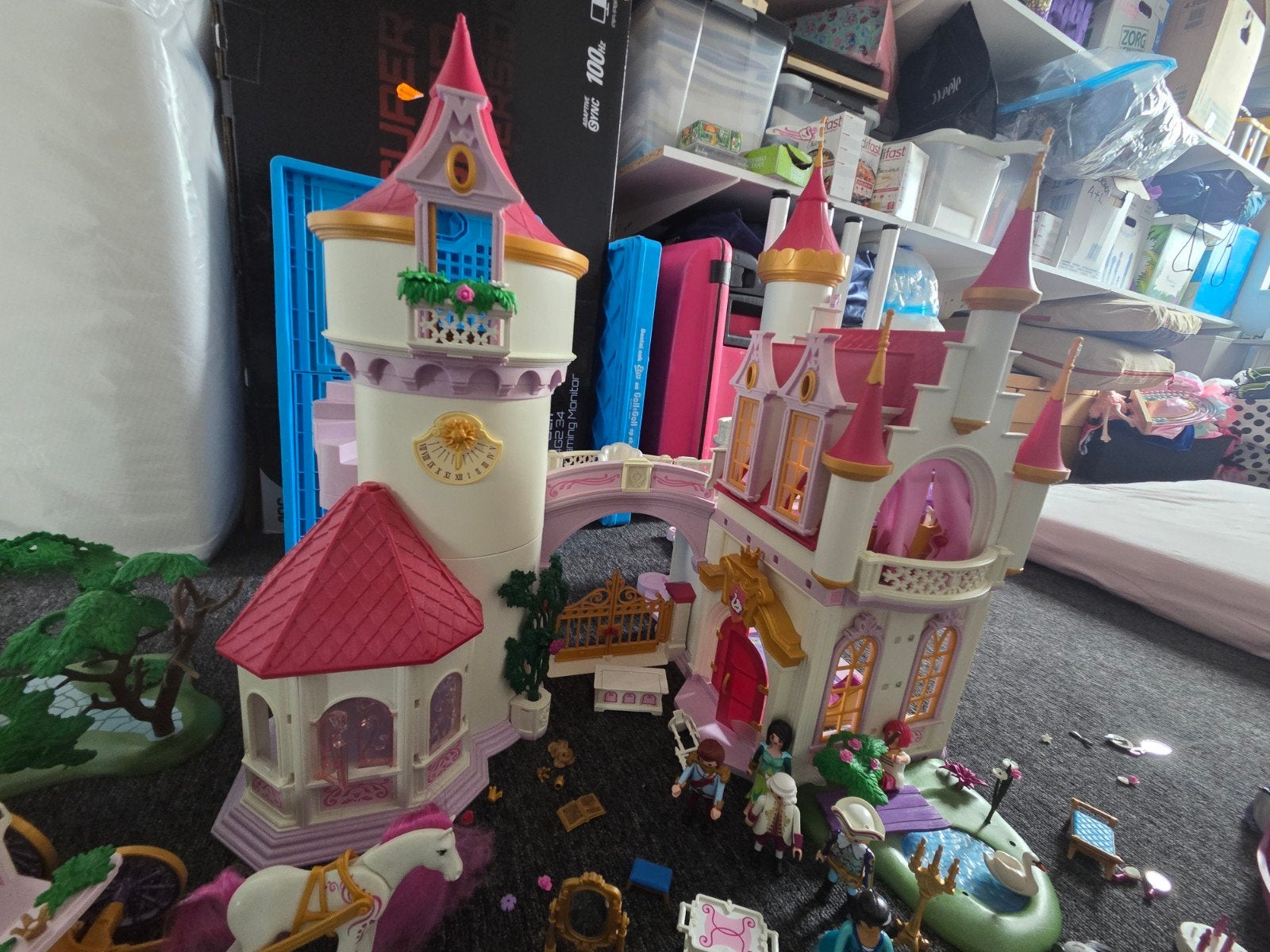 Playmobile kasteel, Ophalen, Gebruikt
