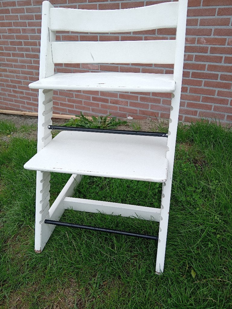 Tripp trap stoel stokke, Kinderen en Baby's, Kinderstoelen, Ophalen, Gebruikt, Meegroeistoel