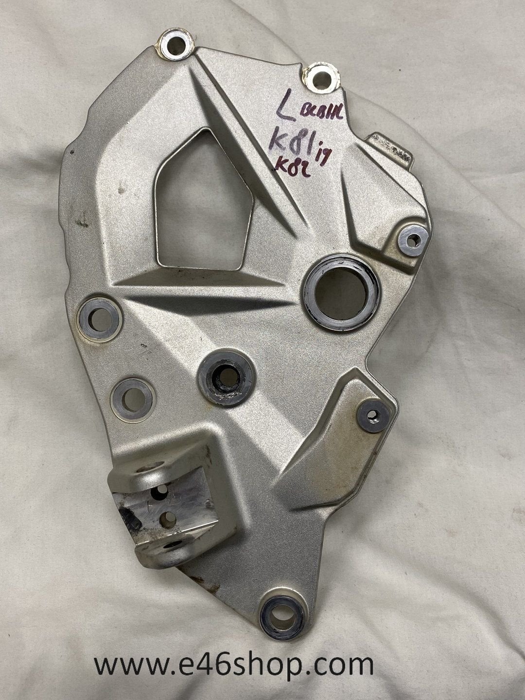 VOETSTEUNPLAAT SCHETSPLAAT LINKS BMW F750GS F850GS OE 467183, Gebruikt, -, -, Ophalen of Verzenden
