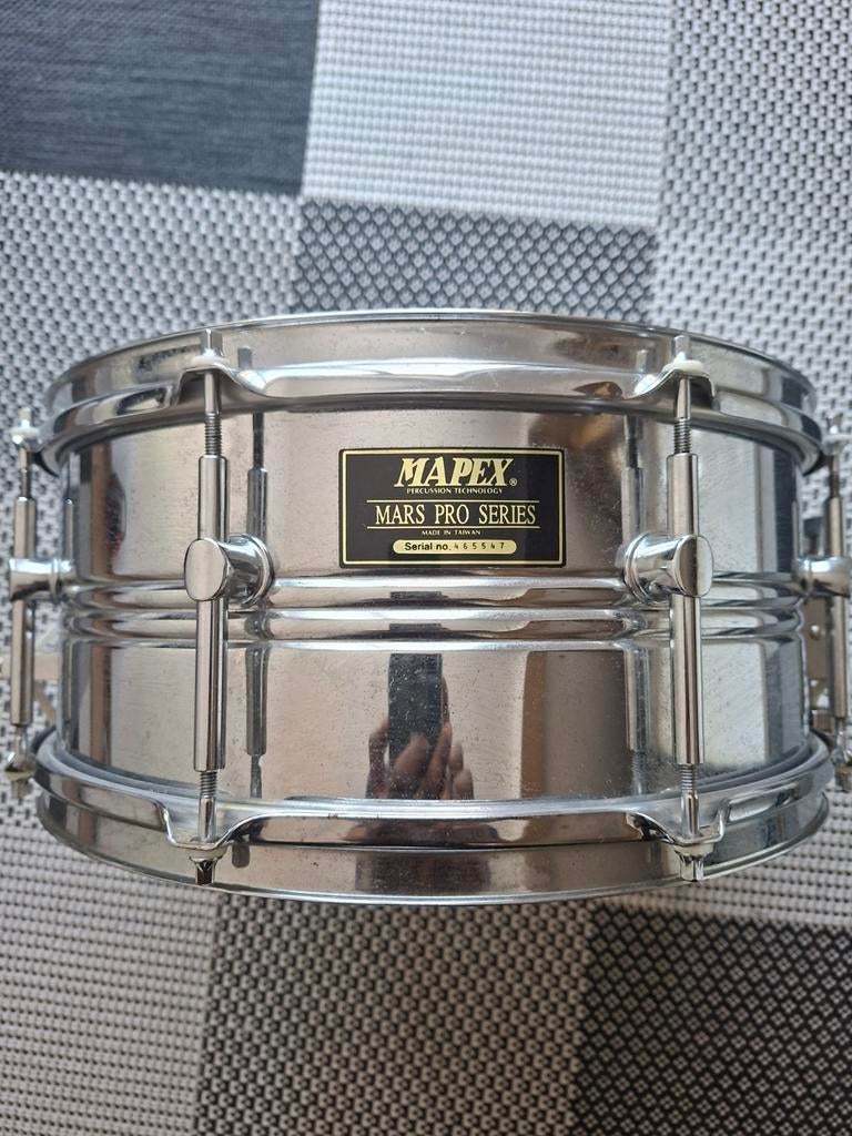 Mapex Mars Pro 14 x 6,5 steel snare snaredrum voor drumstel, Ophalen of Verzenden, Drums of Percussie