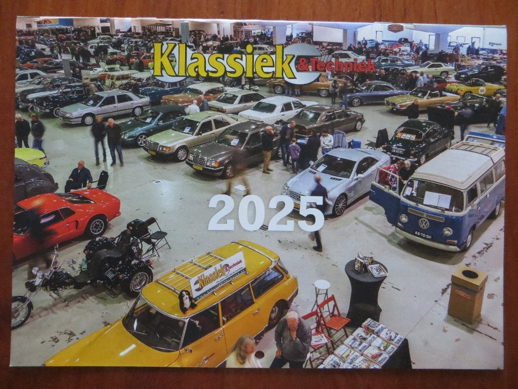 Klassiek & Techniek kalender 2025: met 12 klassiekers, Boeken, Ophalen of Verzenden, Nieuw, Algemeen