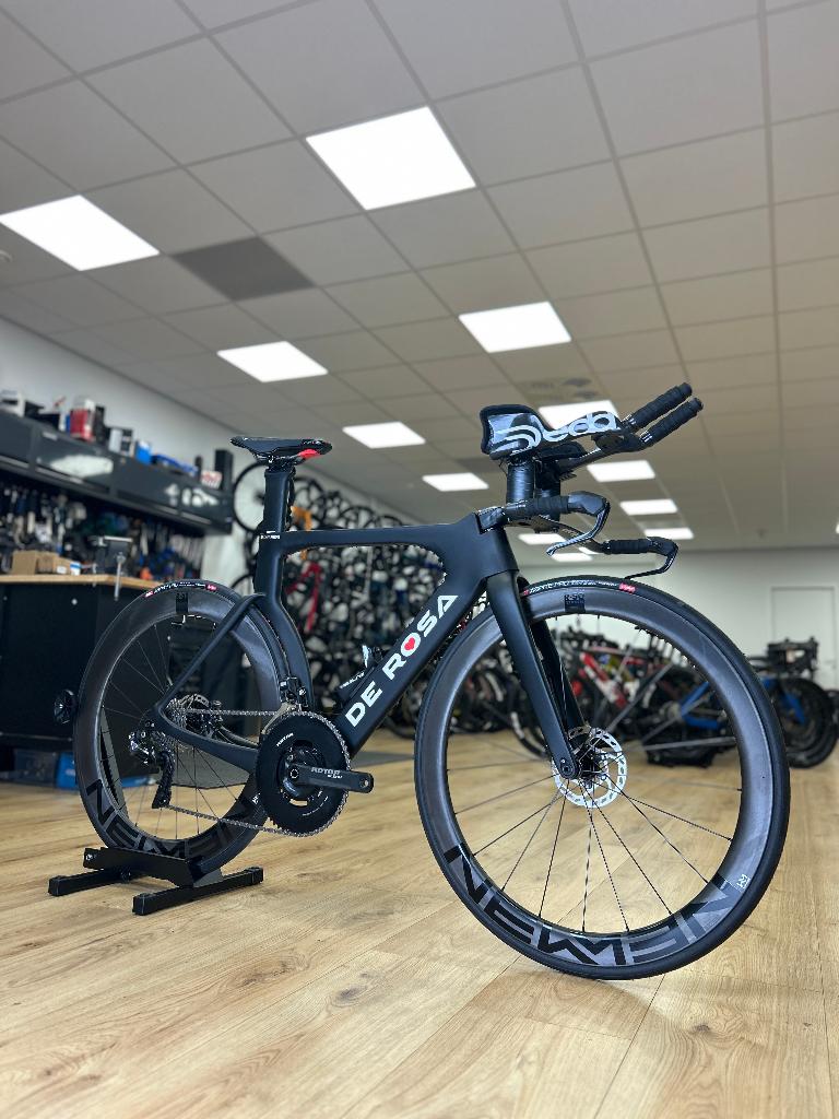 De Rosa TT03 DISK Di2 Dura-Ace Carbon Racefiets, Ophalen, Zo goed als nieuw, Overige typen
